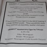 TatuajeSwam5th 2 150x150 Tatuaje Cigar Pictures